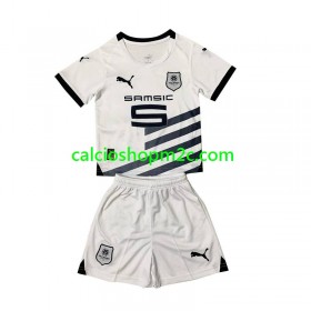 Stade Rennais Bambino Maglia Trasferta 2023/2024 Manica Corta (+ Pantaloncini)